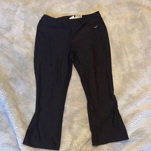 Womans Nike Carpi Black Athletic Pants